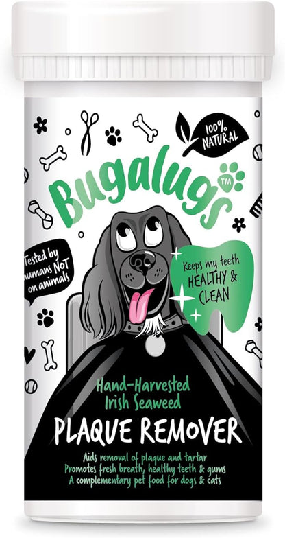 Plaque Off Remover for Dog Teeth & Bad Breath 100% Natural | Plaque Off No Toothbrush or Dog Toothpaste | Remove Dog Bad Breath & Plaque Remover for Dogs & Cats (Dog 70g)