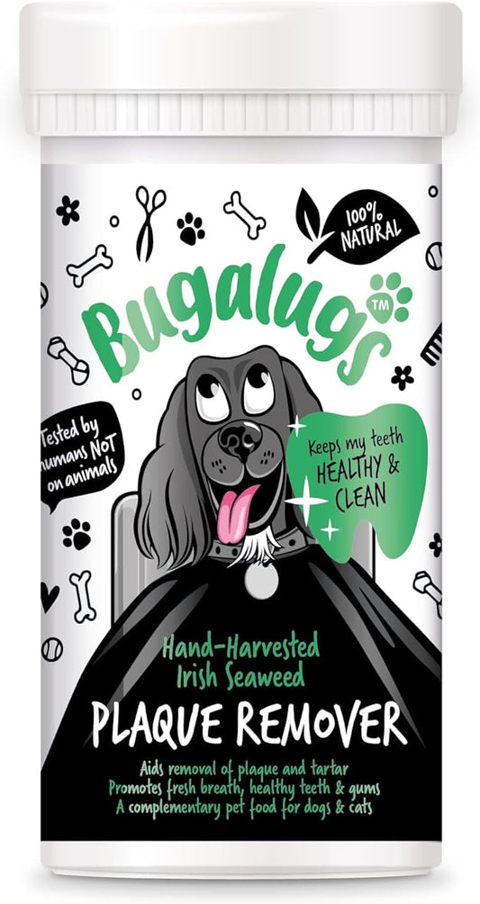Plaque Off Remover for Dog Teeth & Bad Breath 100% Natural | Plaque Off No Toothbrush or Dog Toothpaste | Remove Dog Bad Breath & Plaque Remover for Dogs & Cats (Dog 70g)