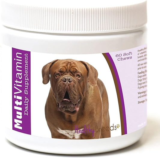 Healthy Breeds Dogue de Bordeaux Multi-Vitamin Soft Chews 60 Count