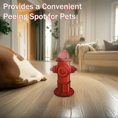 10pcs Dog Pee Pad Helper, Fire Hydrant for Dogs to Pee On, Potty Reusable Training Dog Pee Pad Tool, Dog Fire Hydrant Pee Post, Pet Diaper Pad Guide, Pet Potty Guide for Dog Puppy