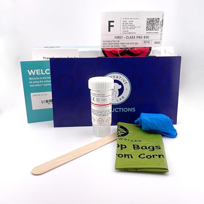 Digestion & Detox At-Home Test Kit - Expert Panel Insights for Dog's Microbiome and Digestive Health - Essential Pet Supply for Overall Wellness