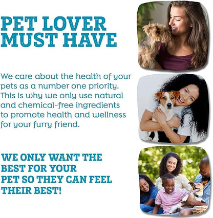 Healthy Animals 4Ever Nutritional Boost & Hip Agility for Gut, Coat, Skin Radiance | Extra Strong Ingredients | Fast Acting Formula | Completely Safe & Natural | 300 Tablets