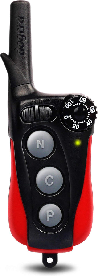Dogtra IQ Plus+ 2-Dogs Remote Training System - 400 Yard Range, Waterproof, Rechargeable, Static, Vibration - Includes PetsTEK Dog Training Clicker