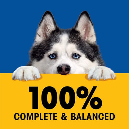 Pedigree High Protein Wet Dog Food Pouches, Variety Pack, 3.5 oz. Pouches,(Pack of 18)