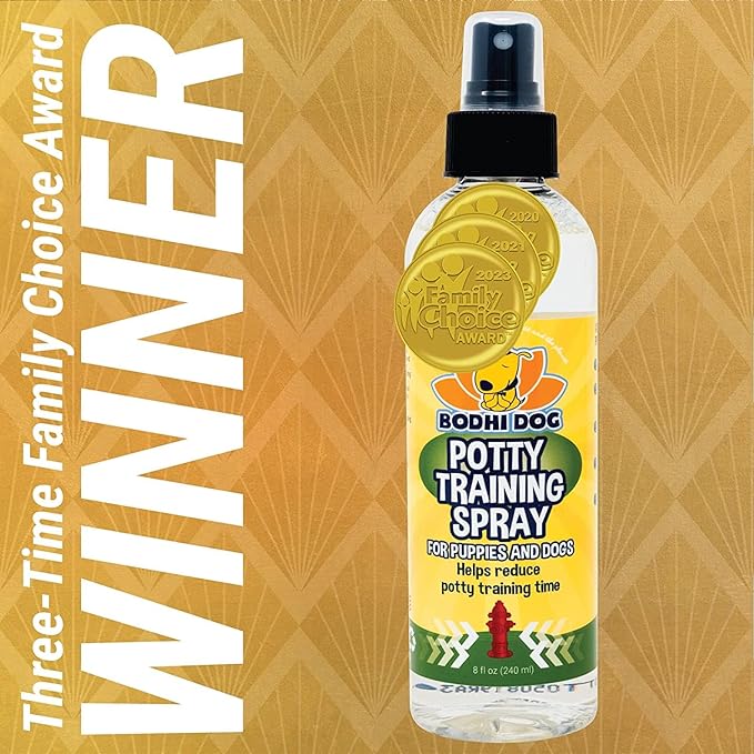 Bodhi Dog Potty Training Spray | Indoor Outdoor Potty Training Aid for Dogs & Puppies | Puppy Potty Training for Potty Pads | Made in USA