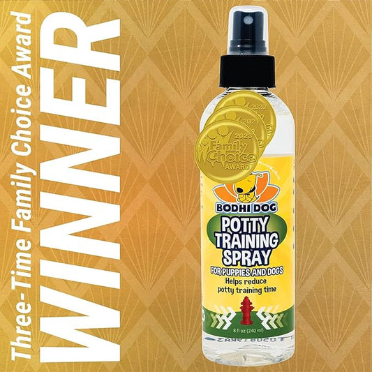 Bodhi Dog Potty Training Spray | Indoor Outdoor Potty Training Aid for Dogs & Puppies | Puppy Potty Training for Potty Pads | Made in USA