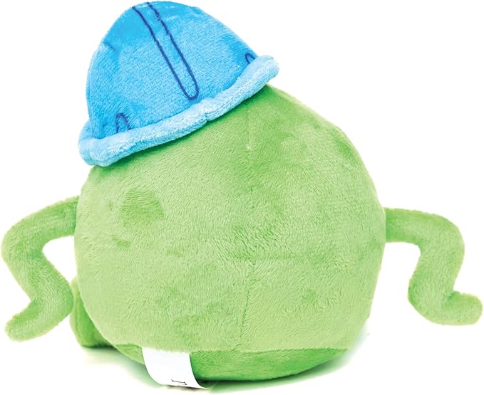 Buckle-Down Disney Dog Toy, Monsters Inc Mike Full Body Sitting Pose Pet Toy, Plush