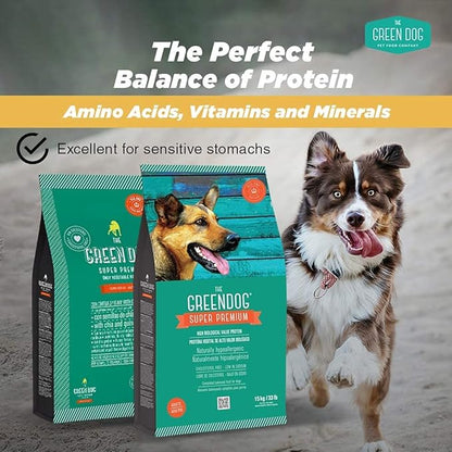 Super Premium Vegan Dry Dog Food for Adults Plant-Based Protein | Gluten & Junk-Free | Prevent Allergies & Diseases | Vegetable Flavor