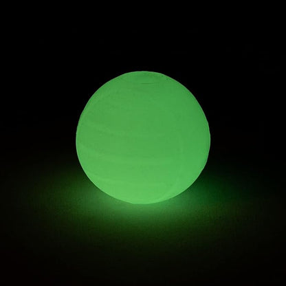 Amazon Basics Glow Toy Dog Balls, 2.5-Inch, 3-Pack, Beige