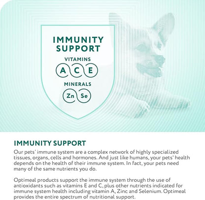 OPtimeal Natural Dog Food for Puppies - Proudly Ukrainian - Delicious Dry Puppy Food Recipe, Puppy Dog Food for Healthy Growth and Development8.8 lbsTurkey & Oatmeal