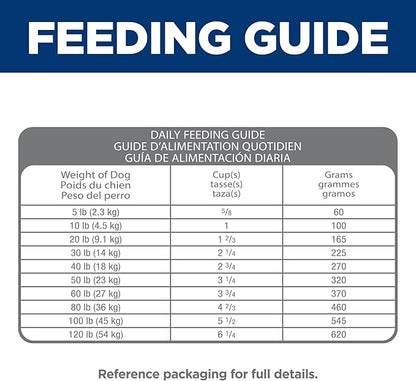 Hill's Science Diet Adult 1-6, Adult 1-6 Premium Nutrition, Dry Dog Food, Salmon & Brown Rice, 4.5 lb Bag