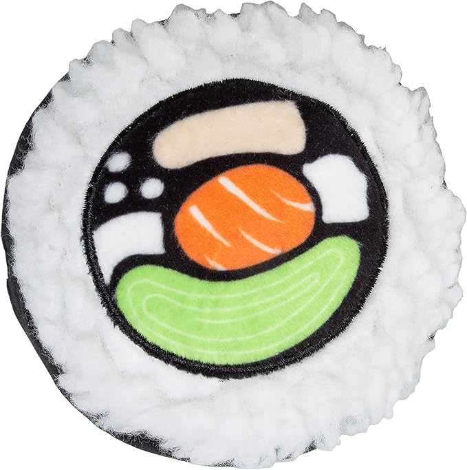 Pearhead Sushi Plush Toys, Durable Squeaky Dog Toy Set, Soft Chew Toys, Pet Owner Must Have Dog Accessory, Set of 3