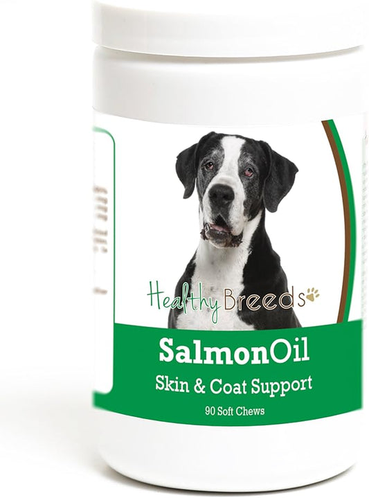 Healthy Breeds Great Dane Salmon Oil Soft Chews 90 Count