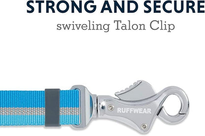 Ruffwear, Crag Ex Leash, Extendable Dog Leash, Hand-Held or Waist-Worn Reflective Lead, Blue Dusk