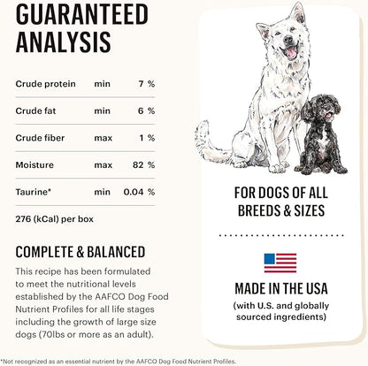 The Honest Kitchen One Pot Stews: Braised Beef & Lamb Stew with Green Beans & Sweet Potatoes Wet Dog Food, 10.5 oz x6