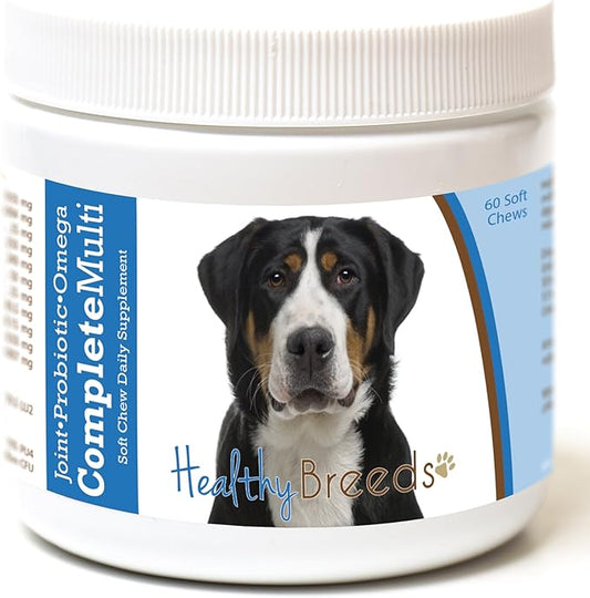 Healthy Breeds Greater Swiss Mountain Dog All in One Multivitamin Soft Chew 60 Count