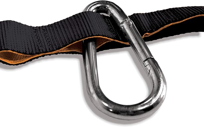 Kurgo Auto Zipline for Dogs, Adjustable Dog Safety Belt Leash, Pet Seat Belt Tether, Reduce Distracted Driving, includes Dog Leash & Carabiner Clips, 6 feet