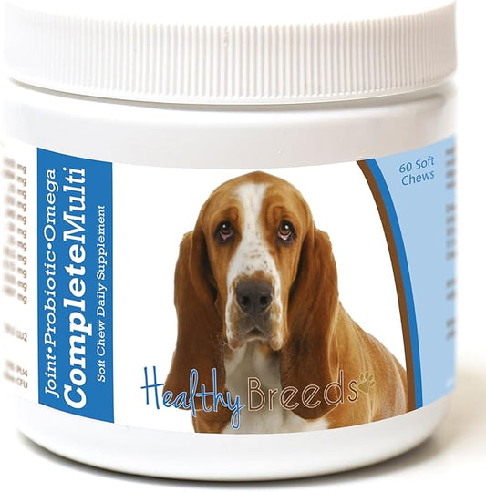 Healthy Breeds Basset Hound All in One Multivitamin Soft Chew 60 Count