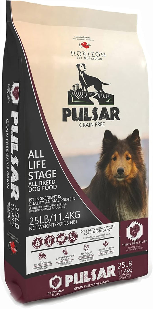Pulsar Grain Free, Non GMO, Meat Dense All Life Stage Dry Dog Food