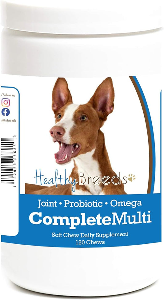Healthy Breeds Ibizan Hound All in One Multivitamin Soft Chew 120 Count