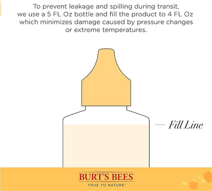 Burt's Bees for Pets Naturally Derived Ear Cleaner with Peppermint and Witch Hazel - Effective & Gentle Dog Ear Cleaning Solution for All Dogs And Puppies - Made in USA, 4 Oz - 2 Pack