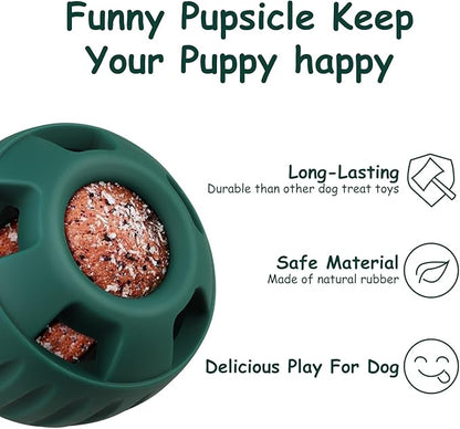 Dog chew Toy Fillable Dog Toy Frozen Dog Treat Toy Long-Lasting Interactive Dog Toy