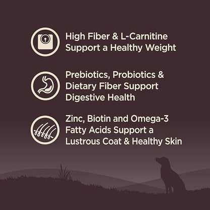 Wellness Natural Pet Food CORE Grain-Free High-Protein Small Breed Dry Dog Food, Natural Ingredients, Made in USA with Real Meat (Adult, Healthy Weight, 12-Pound Bag)