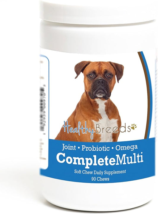 Healthy Breeds Boxer All in One Multivitamin Soft Chew 90 Count