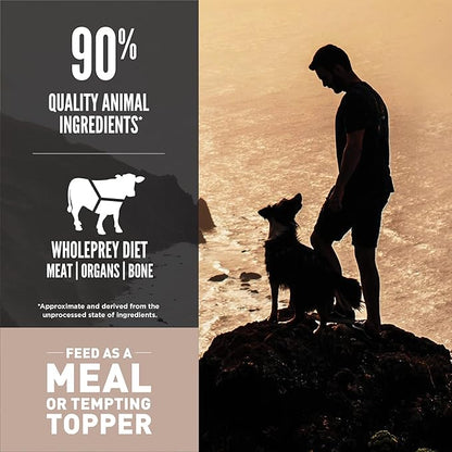 ORIJEN REGIONAL RED Freeze Dried Medallions Dog Food & Topper, Grain Free Dog Food, WholePrey Ingredients, 6oz