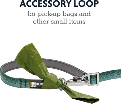 Ruffwear, Switchbak Dog Leash, Convertible & Adjustable Lead for Everyday Use, River Rock Green