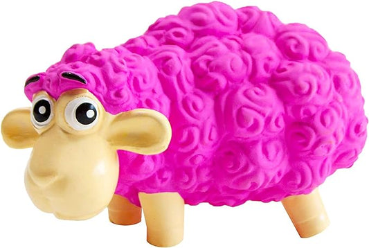 Outward Hound Tootiez Sheep Grunting Latex Rubber Dog Toy, Small