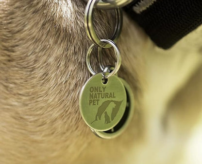 Only Natural Pet Easy Defense Tickless Flea & Tick Tag - Pest & Mosquito Repellent Shield for Dogs & Cats - Attach to Collar for Long-Lasting Prevention - Full Year Protection with a Single Tag