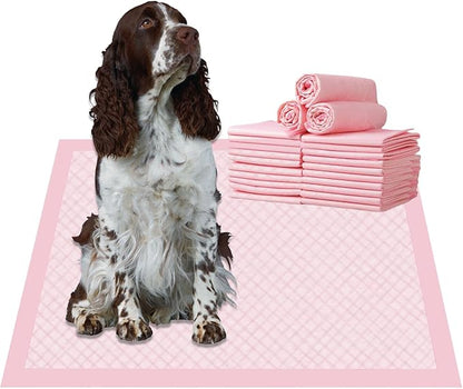 40Count Dog Pee Pads(Thickening type), 23.6"X23.6", Puppy Pads Pet Training Pads, Disposable Pee Pads for Dogs, for Pet Potty Training