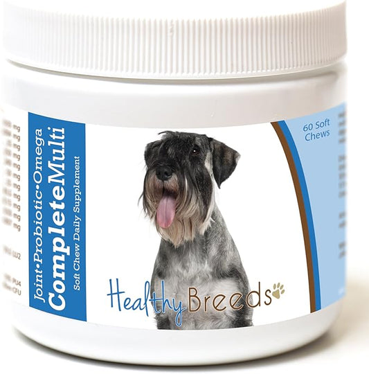 Healthy Breeds Standard Schnauzer All in One Multivitamin Soft Chew 60 Count