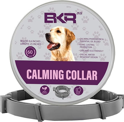 Calming Collar for Dogs Relief Anxiety Stress Separation Anxiety Relief for Dogs Adaptil Bad Behavior 25 Inches Size Dog Flea Collar Flexible Adjustable Pheromones Calm, 1 Pack