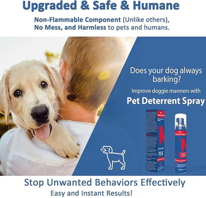 Pet Instructor Spray for Dog, 70ml Spray Corrector Dog Trainer, Safe Humane & Effective Stop Barking, Jumping Up, Food Stealing, Dog Fights & Attacks, Help Stop Unnecessary Dog Behaviour (1 Pack)