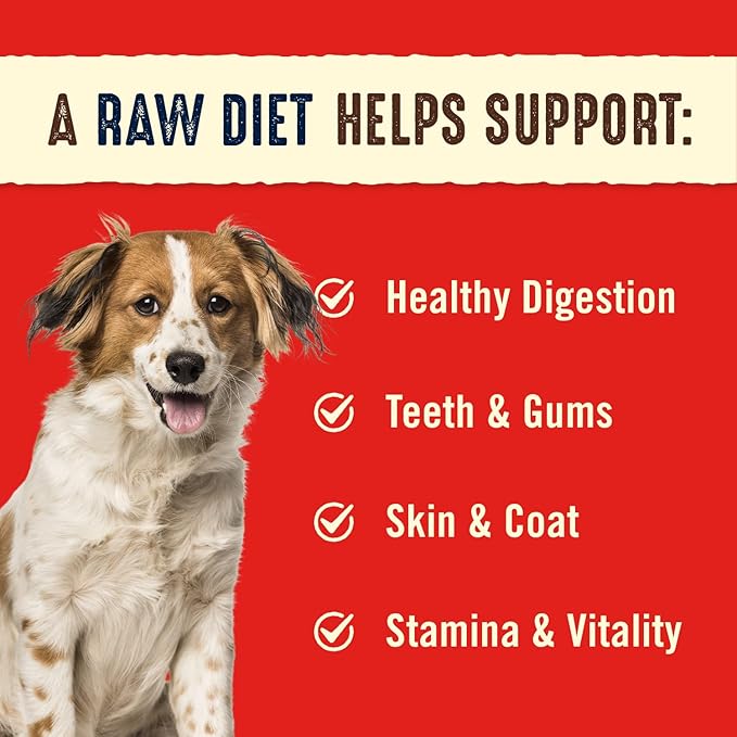 Stella & Chewy's Freeze Dried Raw Dinner Patties – Grain Free Dog Food, Protein Rich Venison Blend Recipe – 14 oz Bag