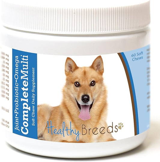 Healthy Breeds Finnish Spitz All in One Multivitamin Soft Chew 60 Count