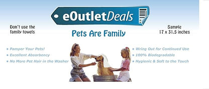 Dogtra 1900S E Collar - 3/4 Mile Remote Trainer with LCD Screen - Fully Waterproof Collar - includes eOutletDeals Pet Towel