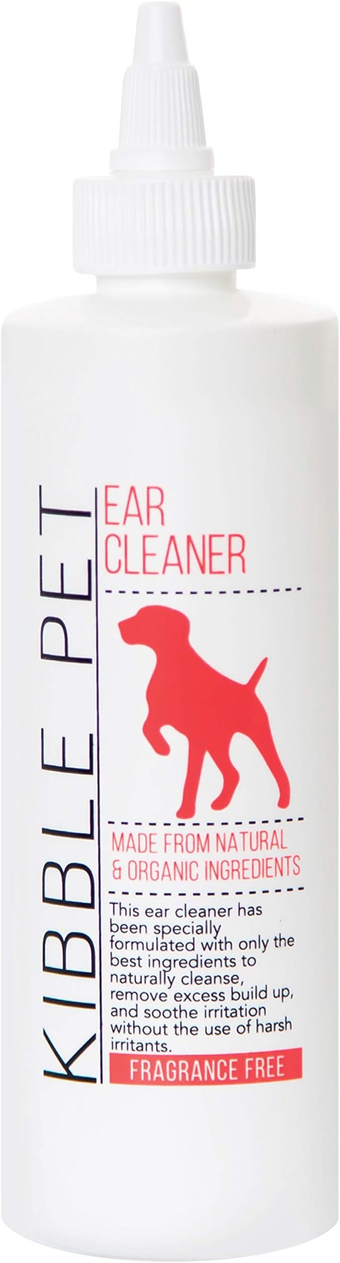 Kibble Pet Ear Cleaner for Dogs & Cats, 8.45 Oz, Cleansing & Deodorizing, Effective & Gentle Solution, Prevents Infections, Washes Away Debris & Odors