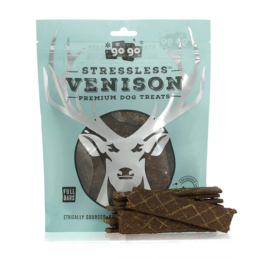 GoGo Stressless Venison Jerky (12oz Bar)