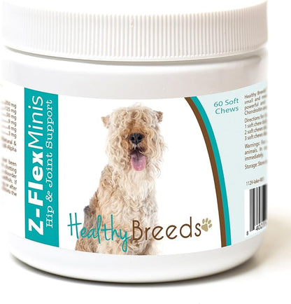 Healthy Breeds Lakeland Terrier Z-Flex Minis Hip and Joint Support Soft Chews 60 Count