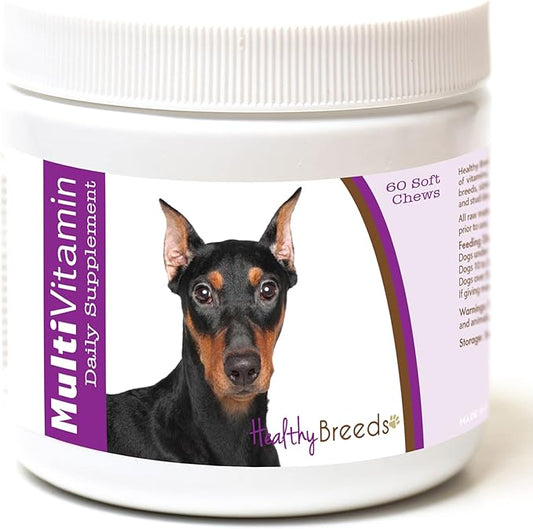 Healthy Breeds German Pinscher Multi-Vitamin Soft Chews 60 Count