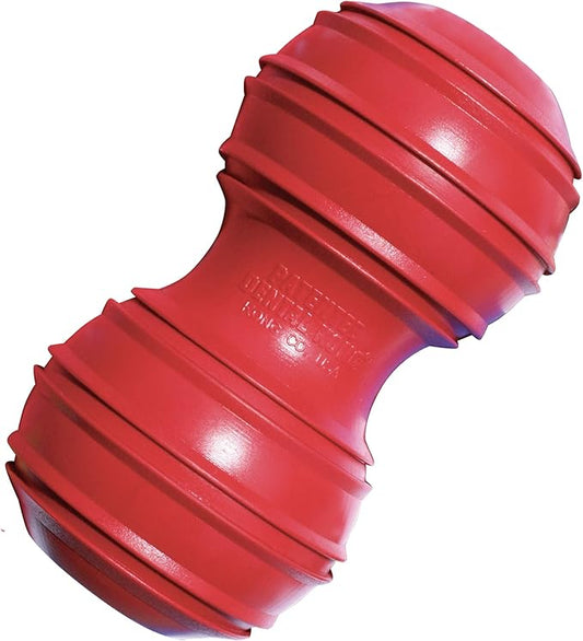 KONG Dental Dog Toy - for Dog Dental Care - Stuffable Chew Toy - Provides Chewing Outlet & Satisfies Instinctual Needs - Cleans Teeth & Gums - Made with Durable Natural Rubber - for Large Dogs