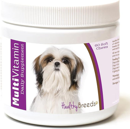 Healthy Breeds Shih Tzu Multi-Vitamin Soft Chews 60 Count