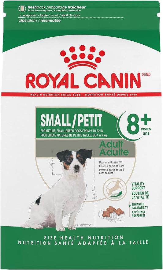 Royal Canin Small Adult 8+ Dry Dog Food, 2.5 lb bag
