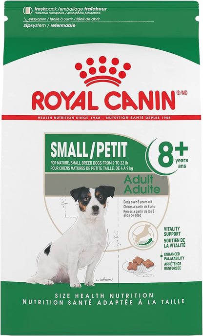 Royal Canin Small Adult 8+ Dry Dog Food, 2.5 lb bag