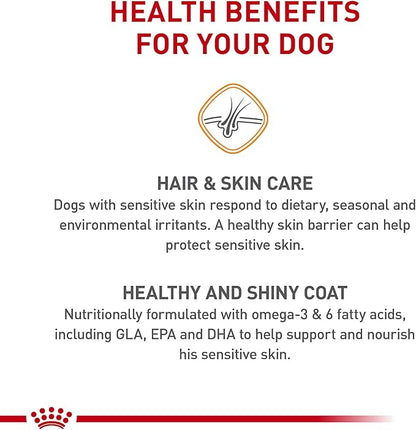 Royal Canin Large Sensitive Skin Care Dry Dog Food, 30 lb bag