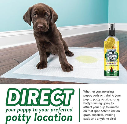 Bodhi Dog Potty Training Spray | Indoor Outdoor Potty Training Aid for Dogs & Puppies | Puppy Potty Training for Potty Pads | Made in USA