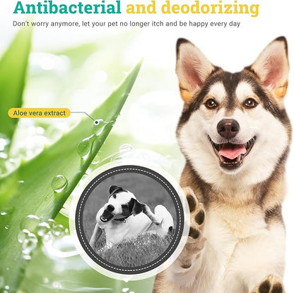 Dog Ear Cleaner, Removal Ear Powder for Pets Dog Ear Yeast Infection Treatment for Puppy Cats Dogs Cleans & Remove Odors